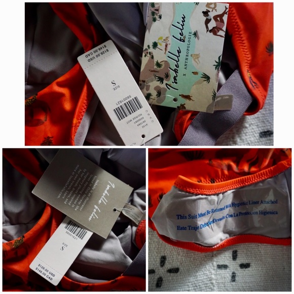 Anthropologie Isabelle Feliu Haukland Swimsuit S - Picture 8 of 8